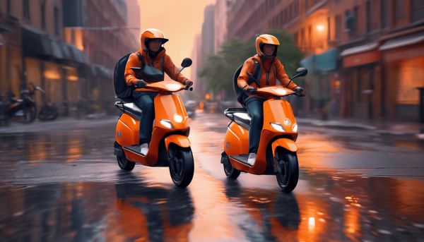 Comprendre la description de l’activité principale livreur Uber Eats
